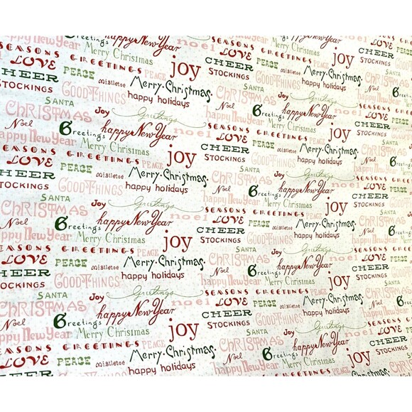 VTG - 2009 - Sew Christmas! Greetings - Alexander Henry - THIS IS A 2 YARD PIECE - Picture 4 of 9
